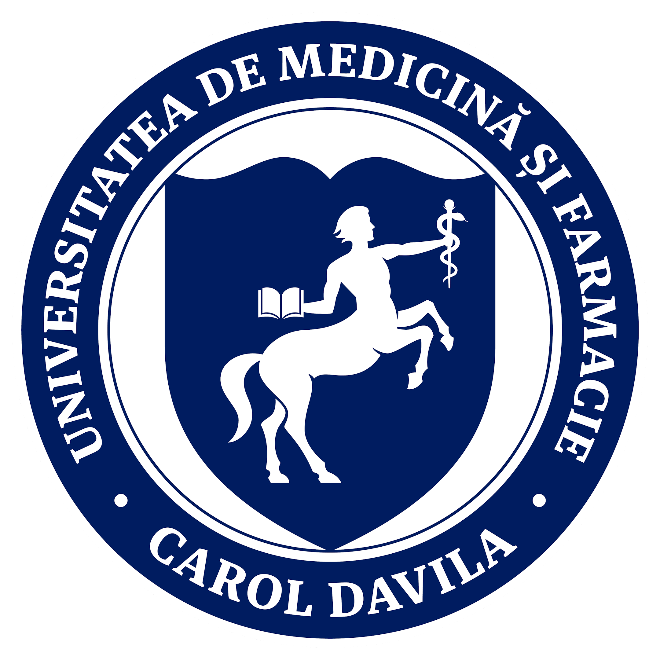 Logo of Carol Davila University of Medicine and Pharmacy